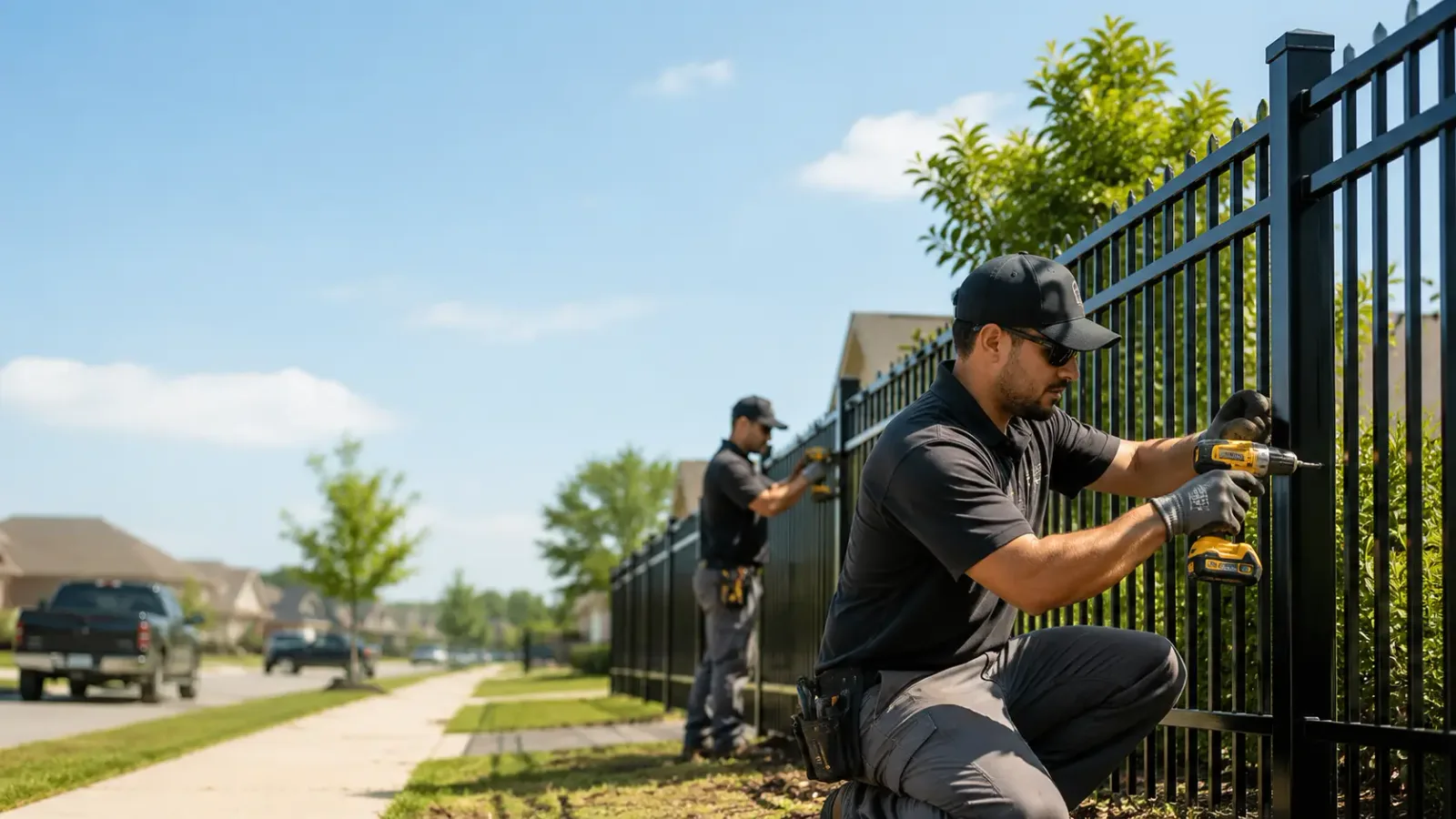 Metal Fence Installation in Berlin, OH